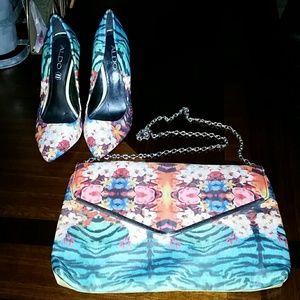 Shoes with purse for sale